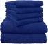 Dyckhoff Brillant Handtuch-Set (6 Stk.) blau