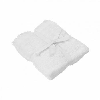 Blomus FRINO Gästehandtuch 2er-Set - white - 2 Stück à 30x50 cm
