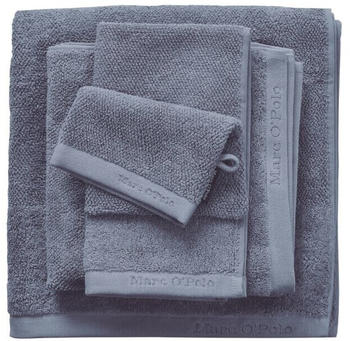 Marc O'Polo Timeless Uni Gästetuch - smoke blue - 30x50 cm