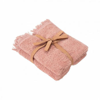 Blomus FRINO Gästehandtuch 2er-Set - misty rose - 2 Stück à 30x50 cm