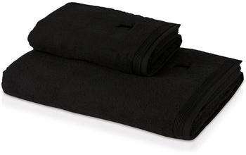 Möve Superwuschel Handtuch - neu mit 550 g/m² - black - 50x100 cm