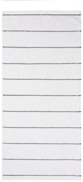 Esprit Box Stripes Handtuch - white - 50x100 cm