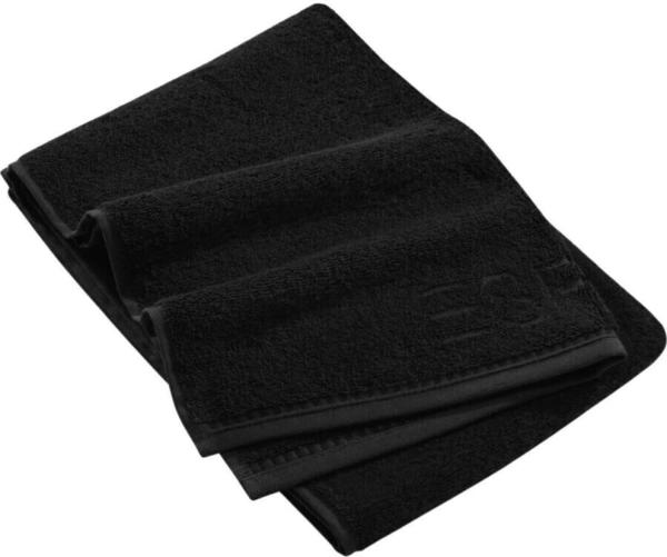 Esprit Modern Solid Handtuch - black - 50x100 cm