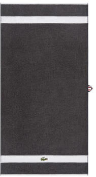 Lacoste L CASUAL Bio-Duschtuch - Bitume - 70x140 cm