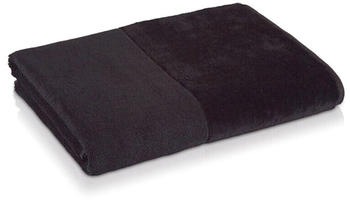 M&ouml;ve Bamboo Luxe Seiftuch uni - black - 30x30 cm