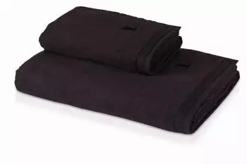 Möve Superwuschel Badetuch uni - dark grey - 100x160 cm