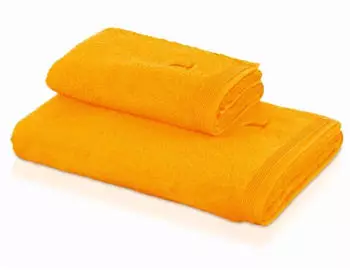 Möve Superwuschel Badetuch uni - gold - 100x160 cm
