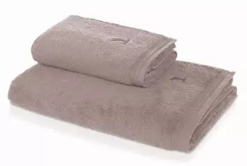 M&ouml;ve Superwuschel Saunatuch uni - neu mit 550 g/m&sup2; - cashmere - 80x200 cm