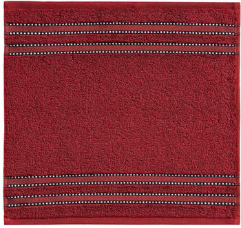 Vossen Cult de Luxe Seiftuch - rubin - 30x30 cm