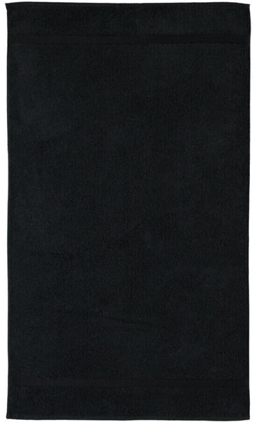 Rhomtuft PRINCESS Duschtuch - schwarz - 70x130 cm