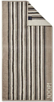 Joop! Move Stripes Handtuch - sand - 50x100 cm