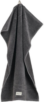 GANT PREMIUM Gästetuch aus Bio-Baumwolle - anchor grey - 30x50 cm
