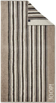 Joop! Move Stripes Duschtuch - sand - 80x150 cm
