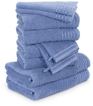 M&ouml;ve Classic Handtuchset 10-tlg. lila