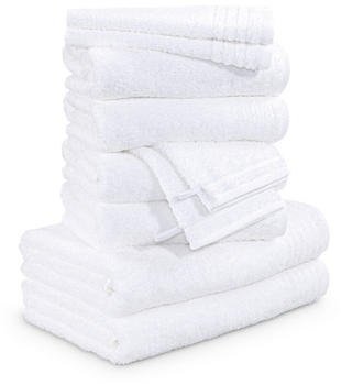 M&ouml;ve Classic Handtuchset 10-tlg. wei&szlig;