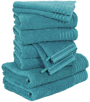 M&ouml;ve Classic Handtuchset 10-tlg. lagoon