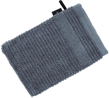 Vossen Tomorrow Waschhandschuh - dunkelgrau - 16x22 cm
