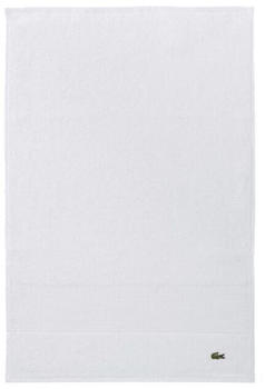 Lacoste LECROCO Bio-Gästetuch - Blanc - 40x60 cm