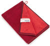 Bassetti New Shades Gäste-Handtuch aus 100% Baumwolle in der Farbe Bordeaux 63,