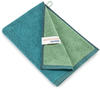 Bassetti New Shades Gäste-Handtuch aus 100% Baumwolle in der Farbe Grün V1,...