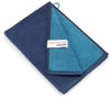 Bassetti New Shades Gäste-Handtuch aus 100% Baumwolle in der Farbe Blau B1,...