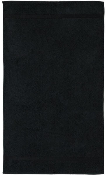 Rhomtuft PRINCESS Gästetuch - schwarz - 40x60 cm