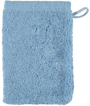 Cawö Lifestyle Uni Waschhandschuh - sky - 16x22 cm