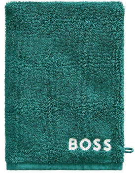 Hugo Boss Plain Waschhandschuh - Everglade - 15x21 cm