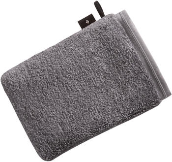 Vossen Vegan Life Waschhandschuh - dunkelgrau - 22x16 cm