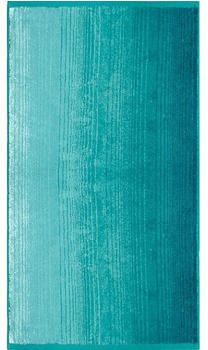 Dyckhoff Walk-Frottier Bio Duschtuch Colori gruen/blau 70x140 cm