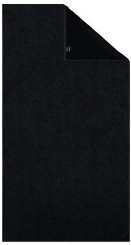 Cawö Uni Cornflower Duschtuch 80x150 cm schwarz