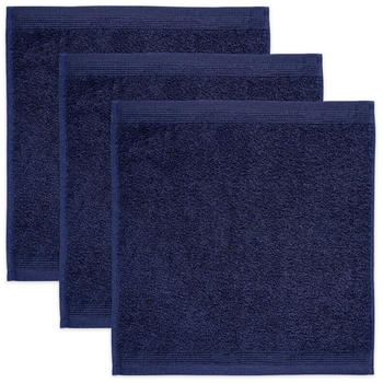 M&ouml;ve Seiftuch Superwuschel 3er-Pack Schwarz 30x30 cm