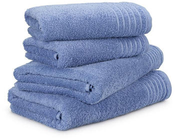 M&ouml;ve Handtuchset New Classic 4-TLG cm cornflower