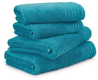 M&ouml;ve Handtuch Set "New Classic" 4 Stk. Walkfrottier 2x Hand- und 2x Duscht&uuml;cher,