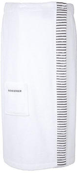 Schiesser Saunakilt Rom saugstark Baumwoll-Frottier 85x160 cm