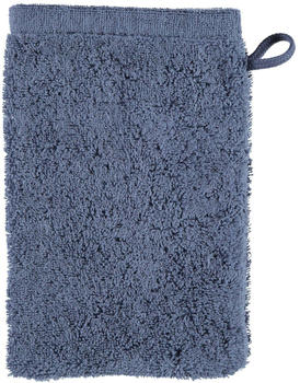 Cawö Lifestyle Uni Waschhandschuh - nachtblau - 16x22 cm