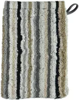 Cawö Lifestyle Waschhandschuh - kiesel - 16x22 cm