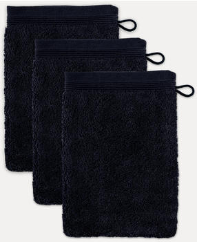 Möve Superwuschel Waschhandschuh 3-TLG black (199)