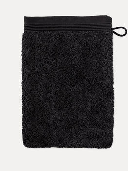 Möve Superwuschel Waschhandschuh 20x15 cm black (199)