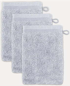 Möve Superwuschel Waschhandschuh 3-TLG silver (829)