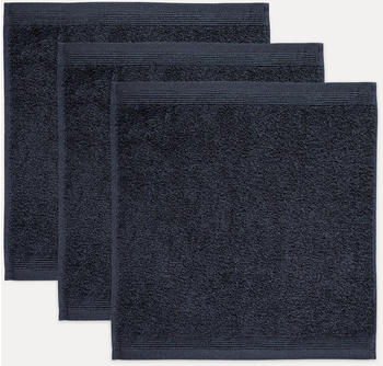 M&ouml;ve Superwuschel Seiftuch 3x30x30 cm dark grey (820)