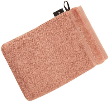 Vossen Pure Vegan Waschhandschuh - red wood - 22x16 cm