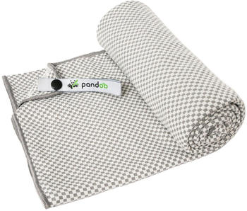 Pandoo Bambus-Handtuch L 80x160 cm grau