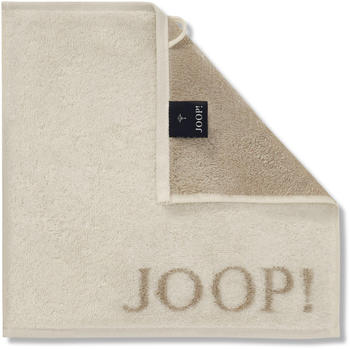 Joop! Classic Doubleface Seiftuch - creme - 30x30 cm