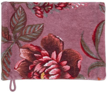PiP Studio Secret Garden Waschhandschuh mauve 16x22 cm