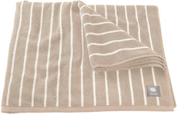 Musterring Needlestripe Badetuch beige 100x150 cm