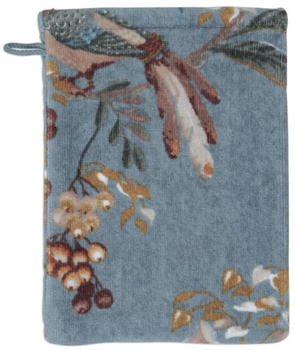 PiP Studio Secret Garden Waschhandschuh blue 16x22 cm