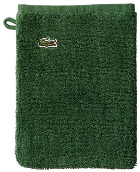 Lacoste LECROCO Bio-Waschhandschuh Vert 15x21 cm