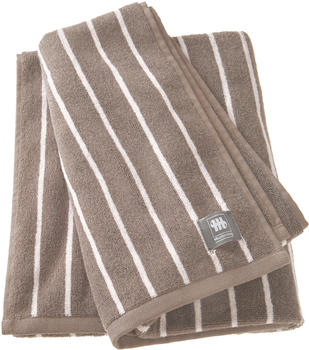 Musterring Needlestripe Duschtuch grau 70x140 cm