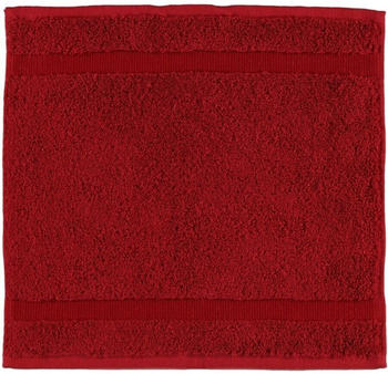 Rhomtuft PRINCESS Seiftuch cardinal 30x30 cm